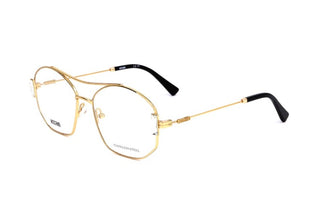 Moschino MOS563 women Gold Pilot Eyeglasses