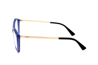 Moschino MOS573 women Blue Geometric Eyeglasses