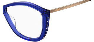 Moschino MOS573 women Blue Geometric Eyeglasses