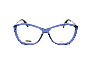 Moschino MOS573 women Blue Geometric Eyeglasses