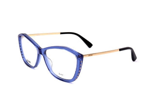 Moschino MOS573 women Blue Geometric Eyeglasses