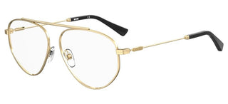 Moschino MOS576 women Gold Pilot Eyeglasses