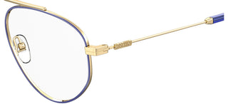 Moschino MOS576 women Blue Pilot Eyeglasses