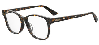 Moschino MOS592/F women Havana Geometric Eyeglasses