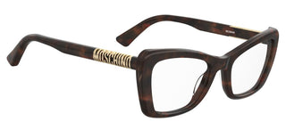 Moschino Mos649 Women Havana Butterfly Eyeglasses
