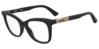 Moschino Mos650 Women Black Rectangle Eyeglasses
