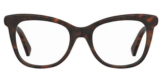 Moschino Mos650 Women Havana Rectangle Eyeglasses