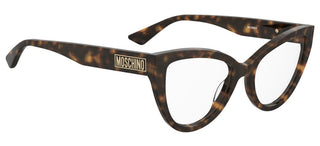 Moschino Mos652 Women Havana Cat Eye Eyeglasses