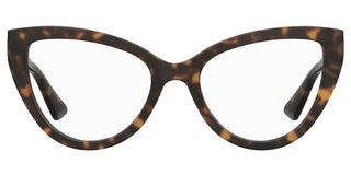 Moschino Mos652 Women Havana Cat Eye Eyeglasses