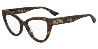 Moschino Mos652 Women Havana Cat Eye Eyeglasses