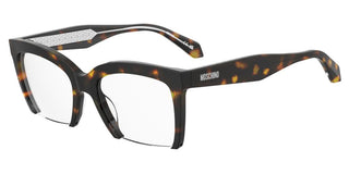Moschino MOS654 women Havana Cat Eye Eyeglasses