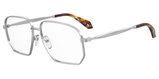 Moschino Mos656 Men Silver Squared Eyeglasses