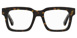 Moschino Mos659 Men Havana Squared Eyeglasses