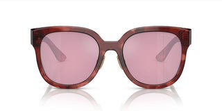 Miu Miu MU 01ZS women Brown Squared Sunglasses