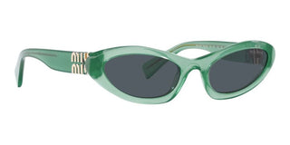 Miu Miu MU 09YS women Green Geometric Sunglasses