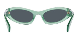Miu Miu MU 09YS women Green Geometric Sunglasses