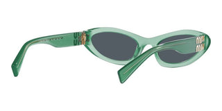 Miu Miu MU 09YS women Green Geometric Sunglasses