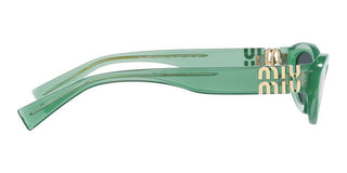 Miu Miu MU 09YS women Green Geometric Sunglasses
