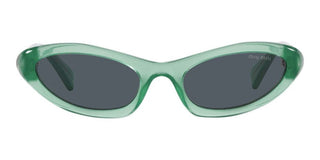 Miu Miu MU 09YS women Green Geometric Sunglasses