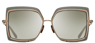 Dita Narcissus Unisex Grey Butterfly Sunglasses