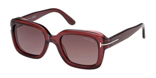 Tom Ford NATALIA-02 FT1283 unisex Red Squared Sunglasses
