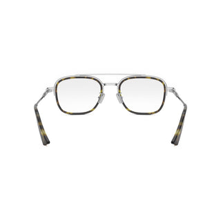 DIOR NeoDiorO NeoDiorO S6F men Silver Squared Eyeglasses