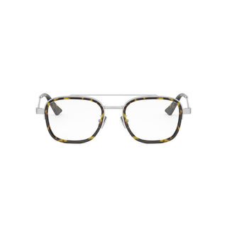 DIOR NeoDiorO NeoDiorO S6F men Silver Squared Eyeglasses