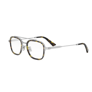 DIOR NeoDiorO NeoDiorO S6F men Silver Squared Eyeglasses