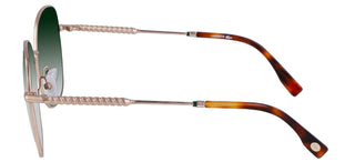 Lacoste Neoheritage L257s Women Gold Butterfly Sunglasses