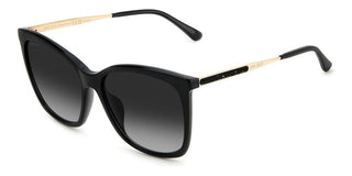 Jimmy Choo NEREA/G/S women Black Squared Sunglasses