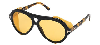 Tom Ford NEUGHMAN FT 0882 men Black Pilot Sunglasses