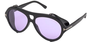 Tom Ford NEUGHMAN FT 0882 men Black Pilot Sunglasses