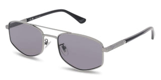 Police New Crossroads 3 Splq84 Unisex Grey Geometric Sunglasses