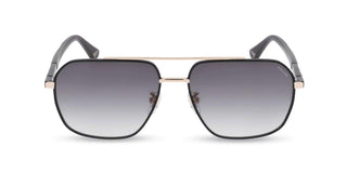 Police New Crossroads 4 Splq85 Unisex Rose Gold Geometric Sunglasses