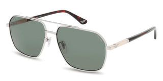 Police New Crossroads 4 Splq85 Unisex Grey Geometric Sunglasses