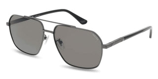Police New Crossroads 4 Splq85 Unisex Grey Geometric Sunglasses