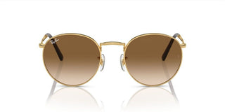 Ray-Ban NEW ROUND RB 3637 unisex Gold Round Sunglasses