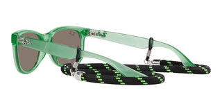 Ray-Ban NEW WAYFARER JUNIOR RJ 9052S unisex Green Squared Sunglasses