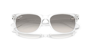 Ray-ban New Wayfarer Rb 2132 Unisex Transparent Squared Sunglasses