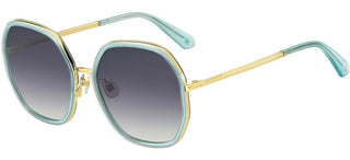 Kate Spade NICOLA/G/S women Green Geometric Sunglasses