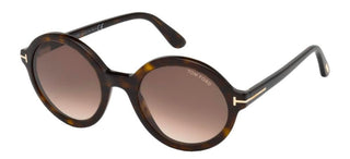 Tom Ford Nicolette-02 Ft 0602 Women Havana Round Sunglasses