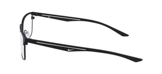 Nike Nike 4314 Men Black Rectangle Eyeglasses