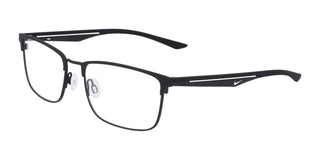 Nike Nike 4314 Men Black Rectangle Eyeglasses