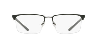 Nike NIKE 4318 men Black Rectangle Eyeglasses