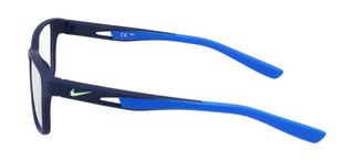 Nike Nike 5038 Children Blue Rectangle Eyeglasses