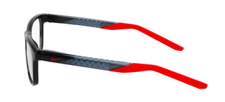 Nike NIKE 5058 children Black Rectangle Eyeglasses