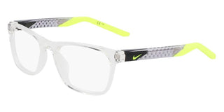 Nike Nike 5058 Children Transparent Rectangle Eyeglasses