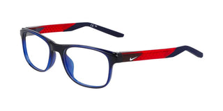 Nike Nike 5059 Children Blue Rectangle Eyeglasses