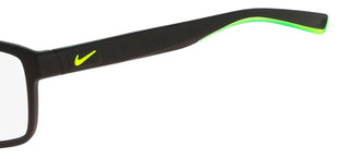 Nike Nike 7092 N Men Black Rectangle Eyeglasses