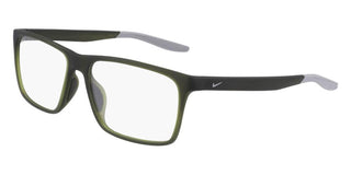 Nike NIKE 7116 N men Green Rectangle Eyeglasses